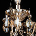 Сделать заказ Подвесная люстра Eurosvet 10025/8 золото/тонированный хрусталь Strotskis| VIVID-LIGHT.RU