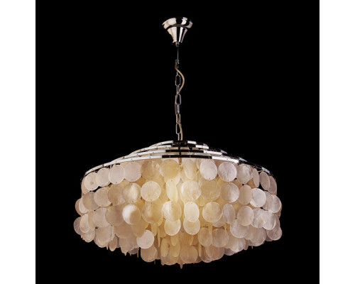 Заказать Подвесная люстра Eurosvet 3535/6 хром/перламутр| VIVID-LIGHT.RU