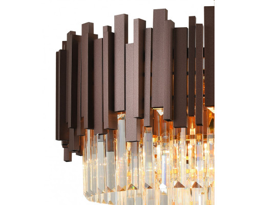 Заказать Подвесная люстра Natali Kovaltseva VERTIGO 81439/8C COBALT| VIVID-LIGHT.RU