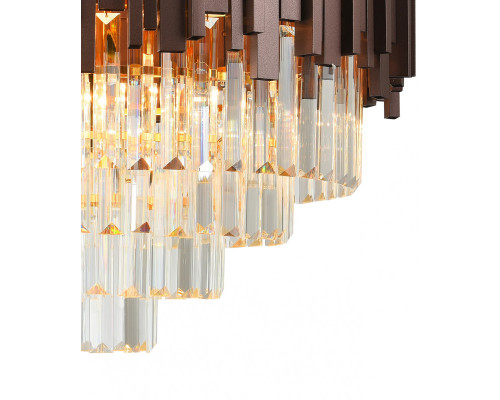 Заказать Подвесная люстра Natali Kovaltseva VERTIGO 81439/8C COBALT| VIVID-LIGHT.RU