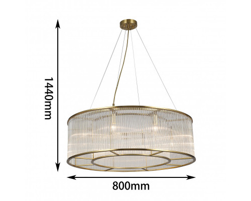 Сделать заказ Подвесная люстра Favourite 2907-8P| VIVID-LIGHT.RU