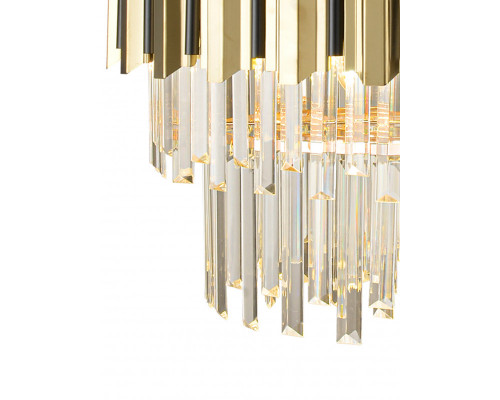 Оформить заказ Подвесная люстра Natali Kovaltseva DELTA II 81449/10C GOLD| VIVID-LIGHT.RU