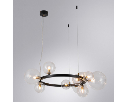 Оформить заказ Подвесная люстра ARTE Lamp A7790SP-10BK| VIVID-LIGHT.RU