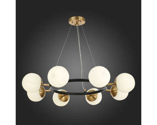 Купить Подвесная люстра Evoluce SLE220403-08| VIVID-LIGHT.RU