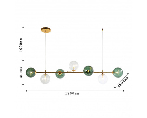 Оформить заказ Подвесная люстра F-Promo 4035-7P| VIVID-LIGHT.RU