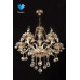 Оформить заказ Подвесная люстра Eurosvet 10052/6 золото/тонированный хрусталь Strotskis| VIVID-LIGHT.RU