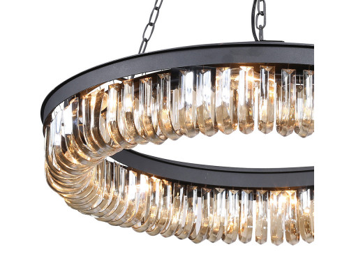 Оформить заказ Подвесная люстра DeLight Collection KR0295P-8 black| VIVID-LIGHT.RU