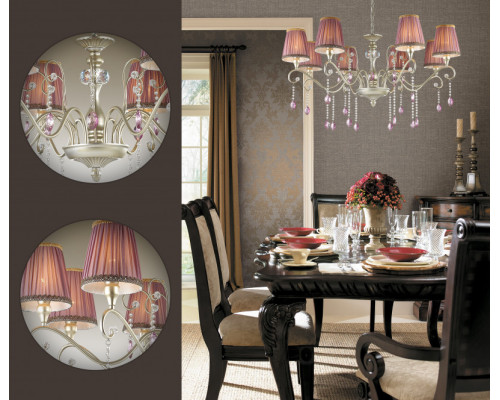 Заказать Подвесная люстра Odeon Light 3393/8| VIVID-LIGHT.RU