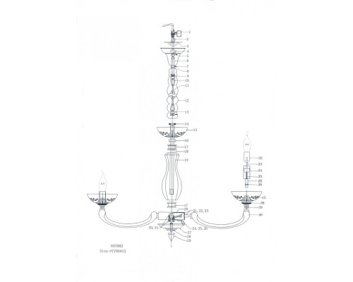 Заказать Подвесная люстра Lightstar 697082| VIVID-LIGHT.RU