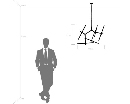Купить Подвесная люстра Lightstar 742107| VIVID-LIGHT.RU