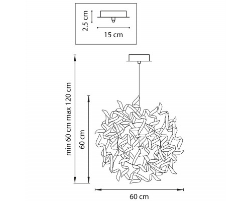 Купить Подвесная люстра Lightstar 754121| VIVID-LIGHT.RU
