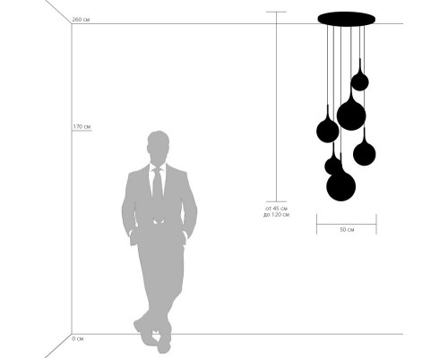 Купить Подвесная люстра Lightstar 813061| VIVID-LIGHT.RU