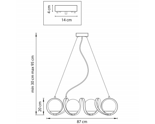 Заказать Подвесная люстра Lightstar 803167| VIVID-LIGHT.RU