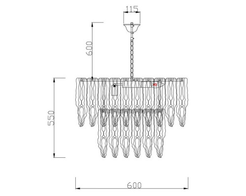 Заказать Подвесная люстра Vele Luce VL1814L06| VIVID-LIGHT.RU