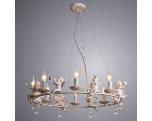 Заказать Подвесная люстра ARTE Lamp A1133SP-8WG| VIVID-LIGHT.RU