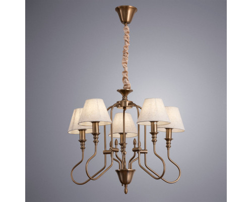 Оформить заказ Подвесная люстра ARTE Lamp A6086LM-5PB| VIVID-LIGHT.RU
