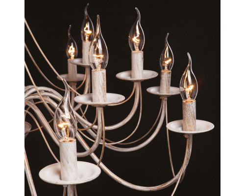 Оформить заказ Подвесная люстра Eurosvet 60015/16 белый с золотом| VIVID-LIGHT.RU