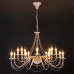 Оформить заказ Подвесная люстра Eurosvet 60015/16 белый с золотом| VIVID-LIGHT.RU