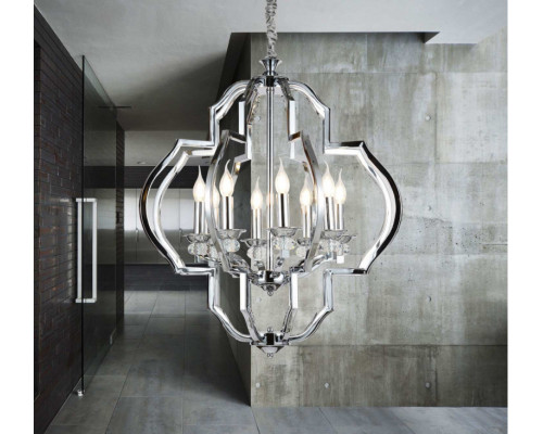 Оформить заказ Подвесная люстра Lumina Deco LDP 17078-8 CHR| VIVID-LIGHT.RU