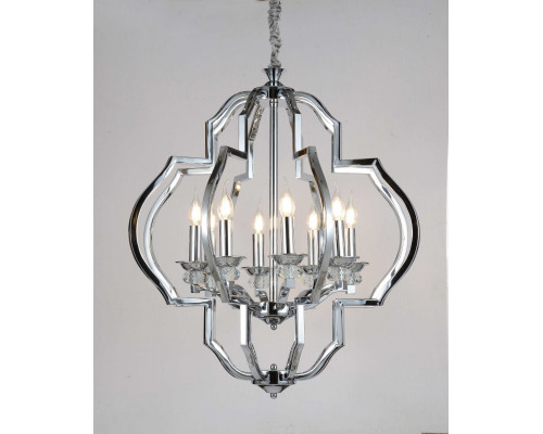 Оформить заказ Подвесная люстра Lumina Deco LDP 17078-8 CHR| VIVID-LIGHT.RU
