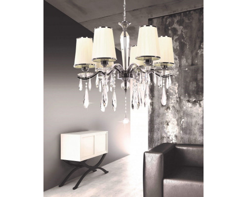 Заказать Подвесная люстра Lumina Deco LDP 1726-6 BG| VIVID-LIGHT.RU