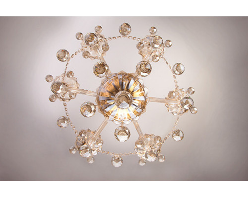 Оформить заказ Подвесная люстра Eurosvet 10052/6 золото/тонированный хрусталь Strotskis| VIVID-LIGHT.RU