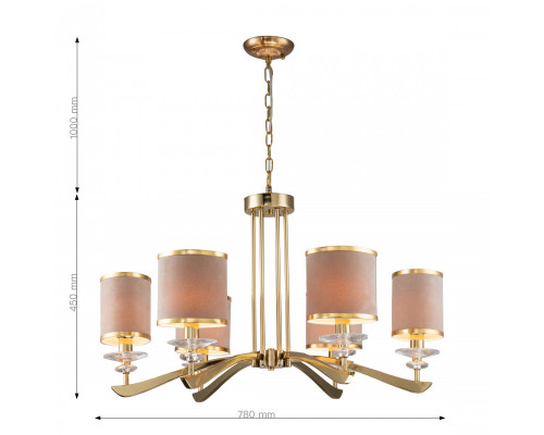 Оформить заказ Подвесная люстра Favourite 2689-6P| VIVID-LIGHT.RU