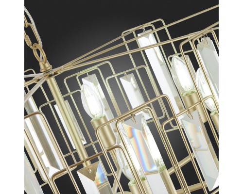 Заказать Подвесная люстра Evoluce SLE103403-07| VIVID-LIGHT.RU