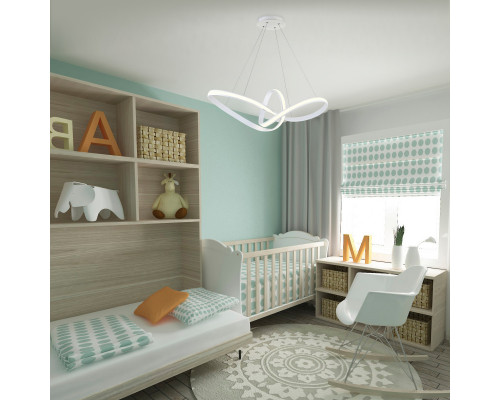 Оформить заказ Подвесная люстра Eurosvet 90174/1 белый| VIVID-LIGHT.RU