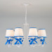 Заказать Подвесная люстра Eurosvet 60066/8 белый/синий| VIVID-LIGHT.RU