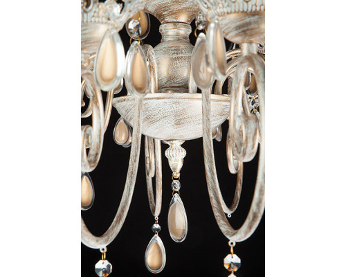 Заказать Подвесная люстра Eurosvet 10009/12 белый с золотом| VIVID-LIGHT.RU