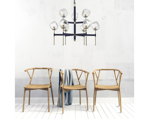 Купить Подвесная люстра SYNEIL 1104-9PL| VIVID-LIGHT.RU