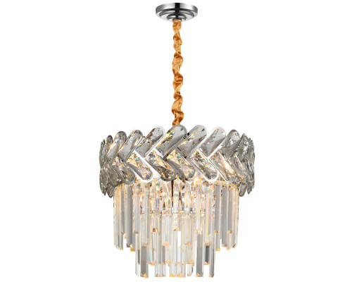 Заказать Подвесная люстра Natali Kovaltseva ARMOUR 81436/6C CHROME| VIVID-LIGHT.RU