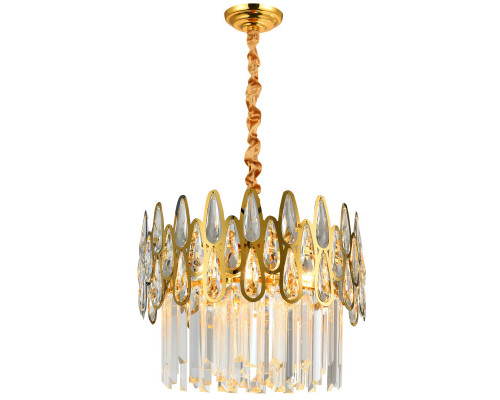 Сделать заказ Подвесная люстра Natali Kovaltseva NAVIS 76019/5C GOLD| VIVID-LIGHT.RU