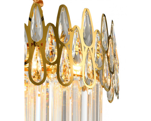 Сделать заказ Подвесная люстра Natali Kovaltseva NAVIS 76019/5C GOLD| VIVID-LIGHT.RU