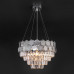 Оформить заказ Подвесная люстра Eurosvet 10124/5 хром/прозрачный хрусталь Strotskis Smart (10113/5)| VIVID-LIGHT.RU