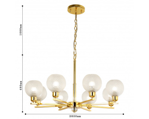 Заказать Подвесная люстра F-Promo 2940-8P| VIVID-LIGHT.RU