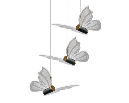 Заказать Подвесная люстра Natali Kovaltseva LED LAMPS 81366 GOLD| VIVID-LIGHT.RU