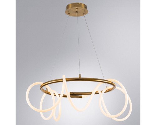 Купить Подвесная люстра ARTE Lamp A2850LM-75PB| VIVID-LIGHT.RU