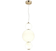 Подвесная люстра Natali Kovaltseva LED LAMPS 81100/3C GOLD WHITE