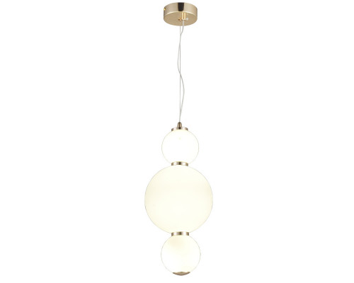 Заказать Подвесная люстра Natali Kovaltseva LED LAMPS 81100/3C GOLD WHITE| VIVID-LIGHT.RU