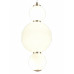 Оформить заказ Подвесная люстра Natali Kovaltseva LED LAMPS 81100/3C GOLD WHITE| VIVID-LIGHT.RU