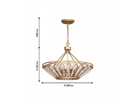 Сделать заказ Подвесная люстра Favourite 2021-6P| VIVID-LIGHT.RU