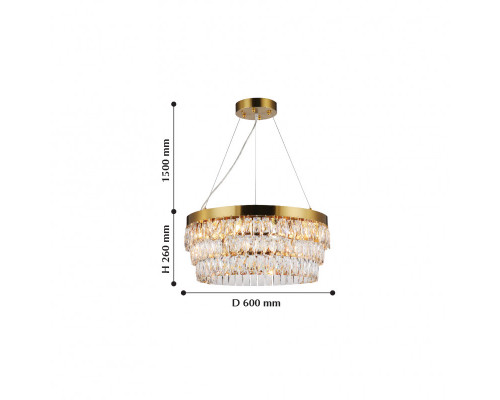 Оформить заказ Подвесная люстра Favourite 2206-12P| VIVID-LIGHT.RU