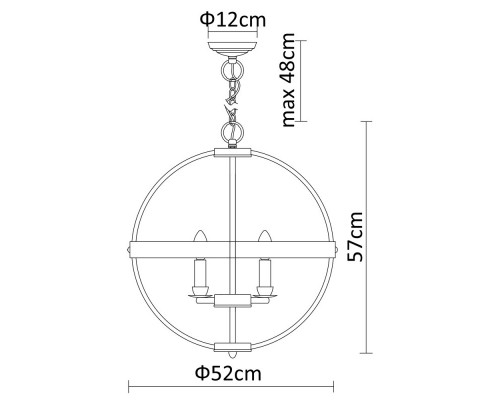 Сделать заказ Подвесная люстра Divinare 9980/02 SP-5| VIVID-LIGHT.RU