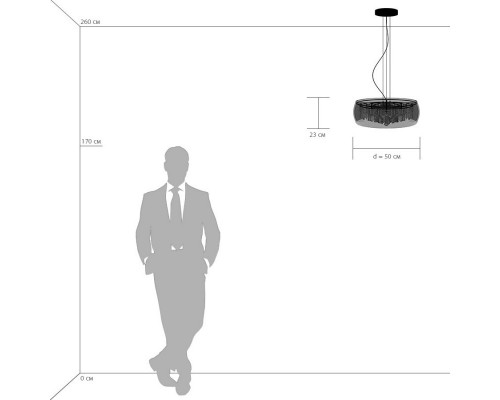 Оформить заказ Подвесная люстра 752084 Lightstar| VIVID-LIGHT.RU