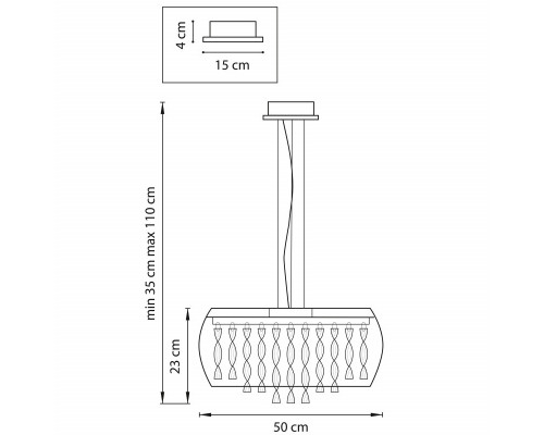 Оформить заказ Подвесная люстра 752084 Lightstar| VIVID-LIGHT.RU