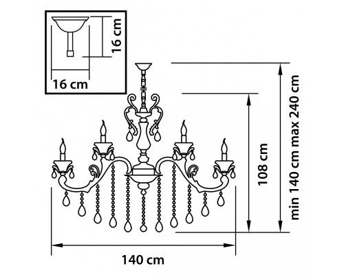 Заказать Подвесная люстра Lightstar 786242| VIVID-LIGHT.RU