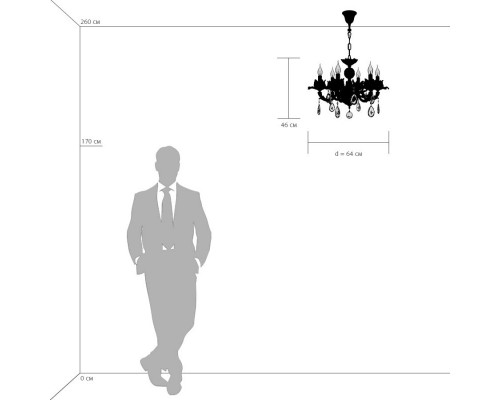 Оформить заказ Подвесная люстра Lightstar 714064| VIVID-LIGHT.RU