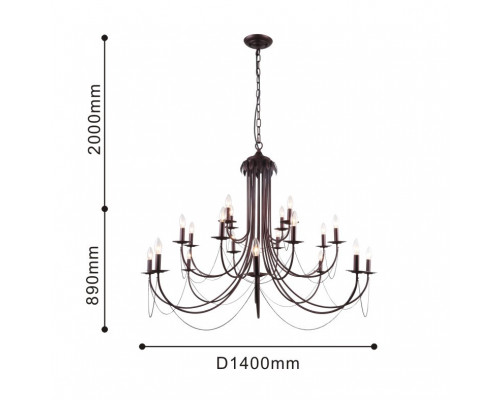 Сделать заказ Подвесная люстра F-Promo 2590-20P| VIVID-LIGHT.RU